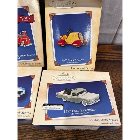Lot of 8 Harley Davidson and Mustang & Truck Hallmark Ornaments - Picture 6 of 7